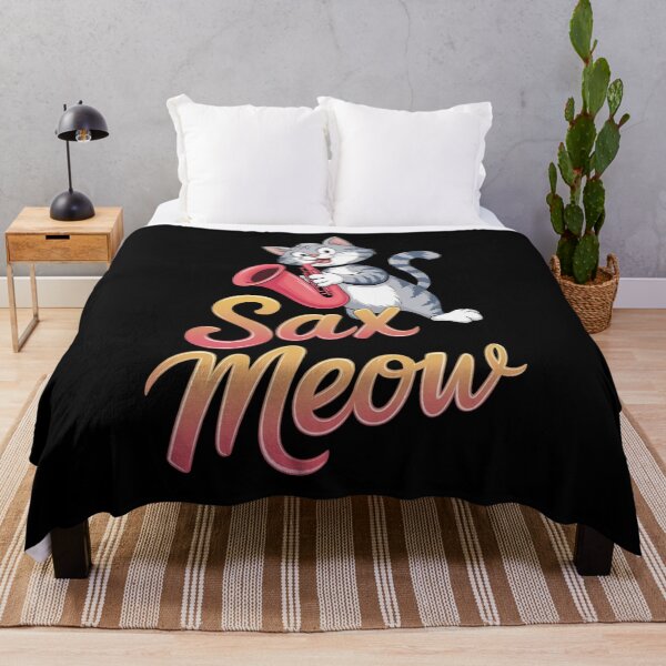 Item preview, Sax meow - Meowsician - Jazz cat designed and sold by JansenGS.