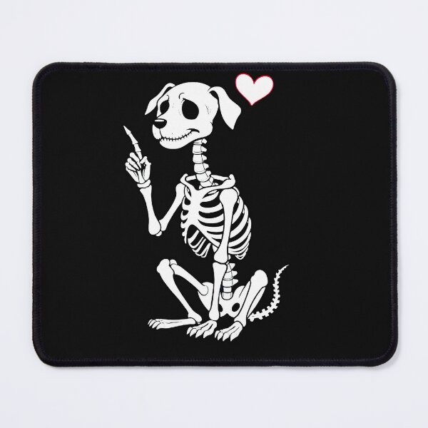 Item preview, Skeleton Dog Pup With a Heart designed and sold by Moad Fahim.