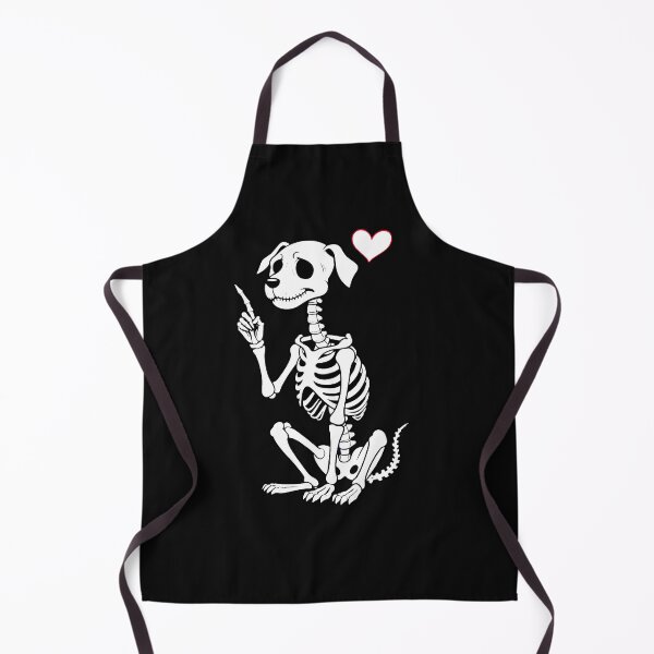 Item preview, Skeleton Dog Pup With a Heart designed and sold by Moad Fahim.