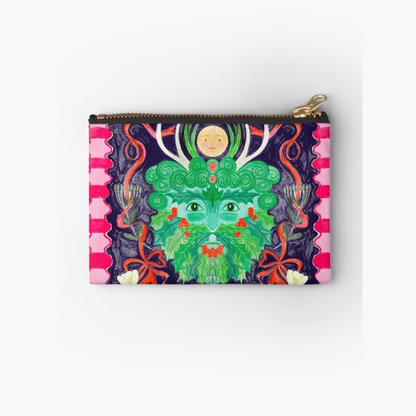 Item preview, “The Holly King” | Mystical Folklore Art Print Illustration Print by Jemma Jamie Skidmore designed and sold by Jemma Jamie Skidmore.