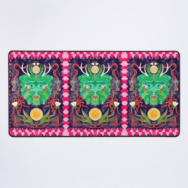 Item preview, “The Holly King” | Mystical Folklore Art Print Illustration Print by Jemma Jamie Skidmore designed and sold by Jemma Jamie Skidmore.