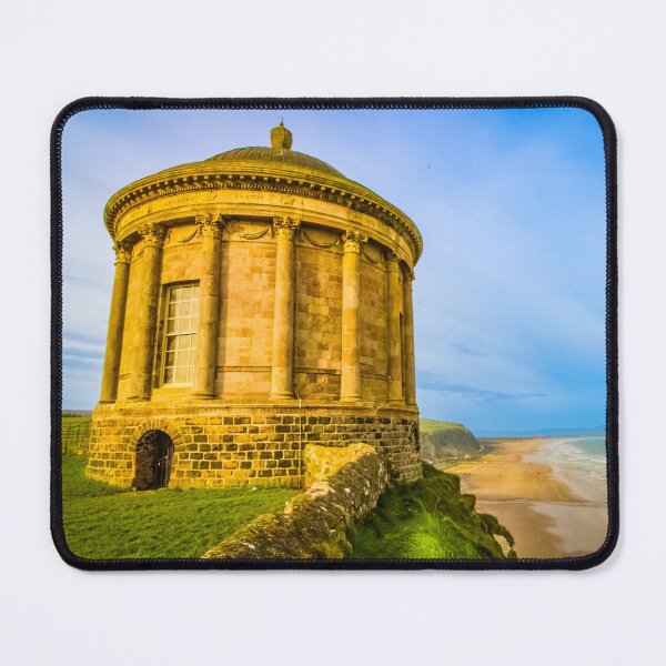 Item preview, Mussenden Temple Overlooking Downhill Beach Northern Ireland  designed and sold by KMNscapes – Ireland Prints & Beyond.