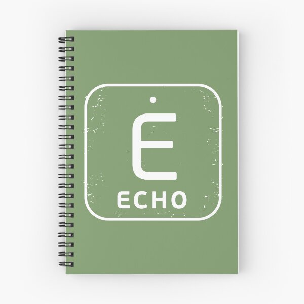Item preview, NATO phonetic alphabet - Letter E + Morse Code designed and sold by studio838.