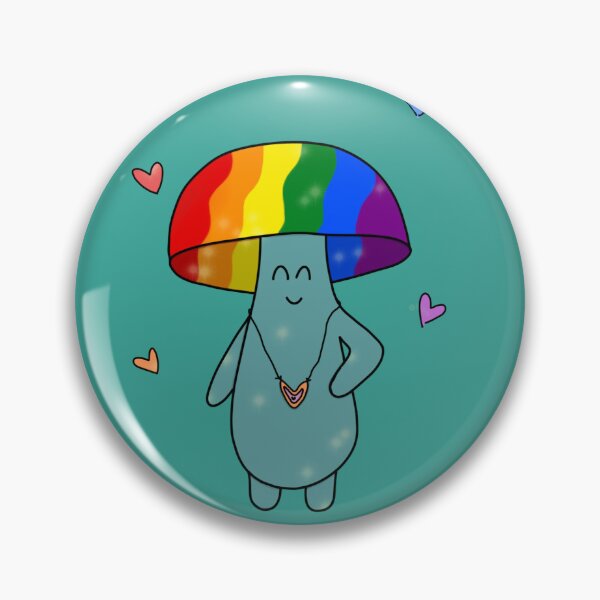 Item preview, Pride Shroomie designed and sold by DornanCreations.