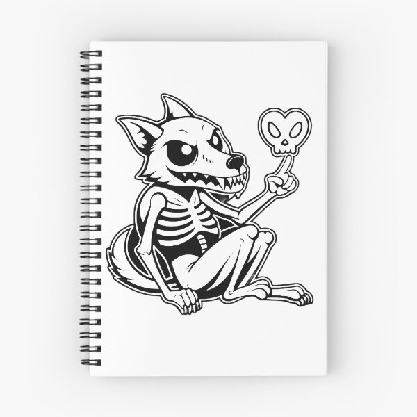Item preview,  Skeleton Dog  With a Heart designed and sold by Moad Fahim.