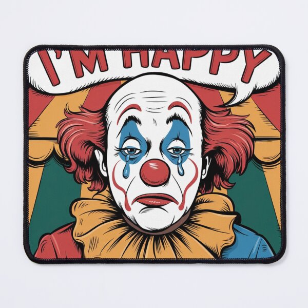 Item preview, I'm happy but not. designed and sold by joemini.