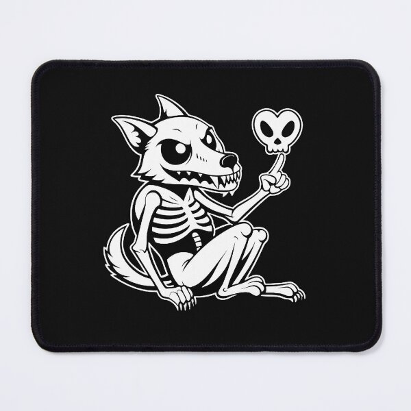 Item preview, Skeleton Dog Pup With a Heart designed and sold by Moad Fahim.