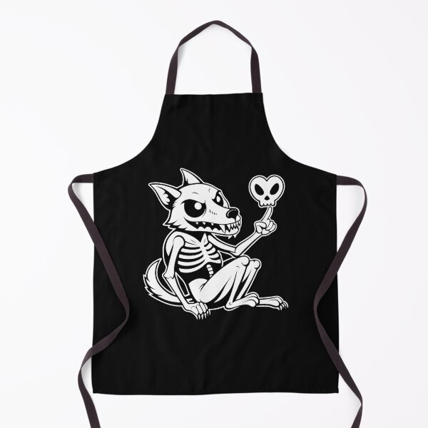 Item preview, Skeleton Dog Pup With a Heart designed and sold by Moad Fahim.