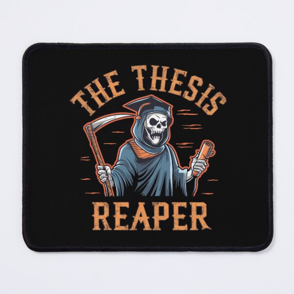 Item preview, The thesis reaper, funny PhD and Halloween designed and sold by NoetherSym.
