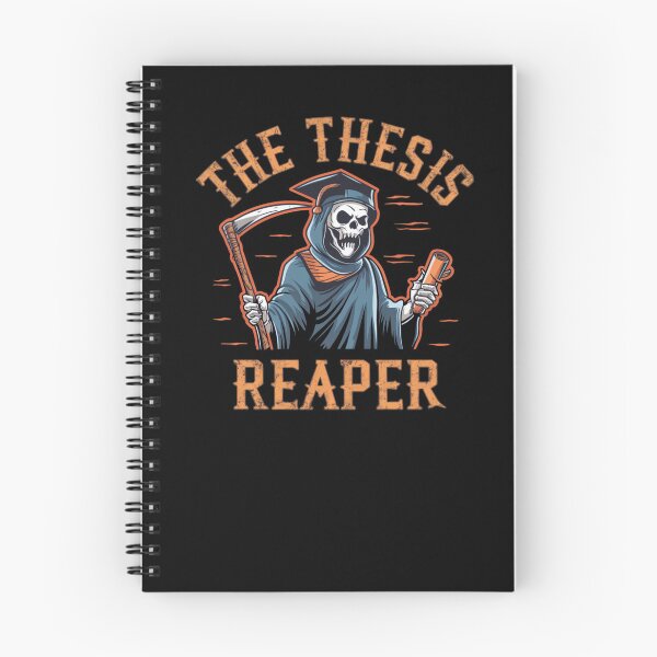 Item preview, The thesis reaper, funny PhD and Halloween designed and sold by NoetherSym.