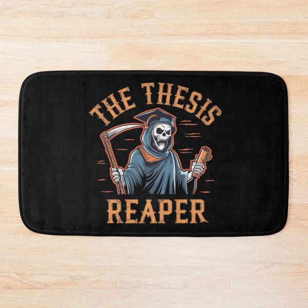 Item preview, The thesis reaper, funny PhD and Halloween designed and sold by NoetherSym.