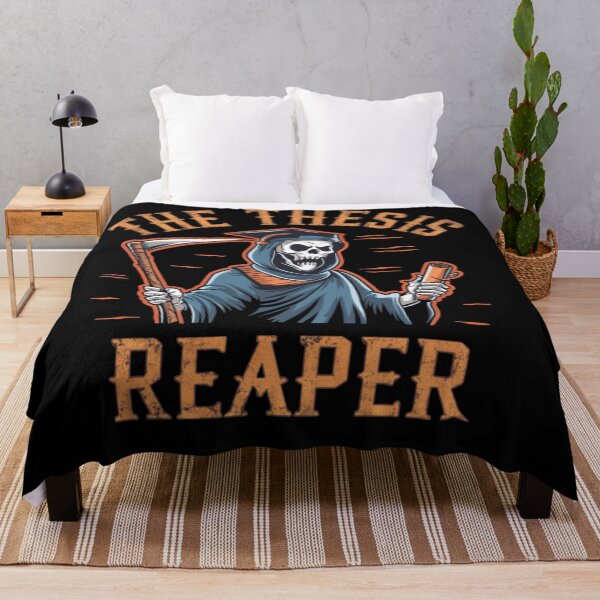 Item preview, The thesis reaper, funny PhD and Halloween designed and sold by NoetherSym.