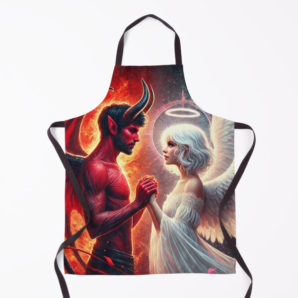 Item preview, Devil and Angel in Love designed and sold by PrintMeOnYou.