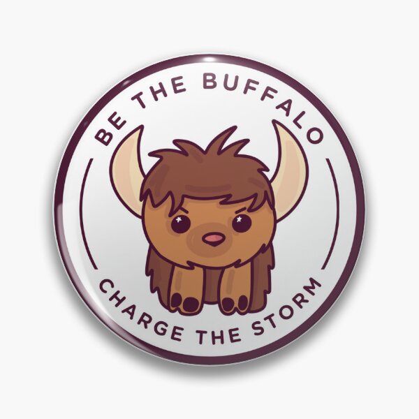 Item preview, Be the Buffalo - Charge the Storm designed and sold by inkognitoMSQUTO.