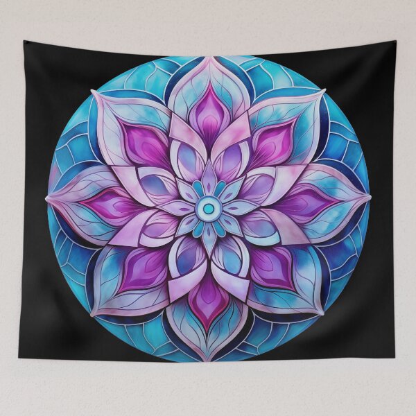 Item preview, Paintbrush mandala designed and sold by KreaKat.