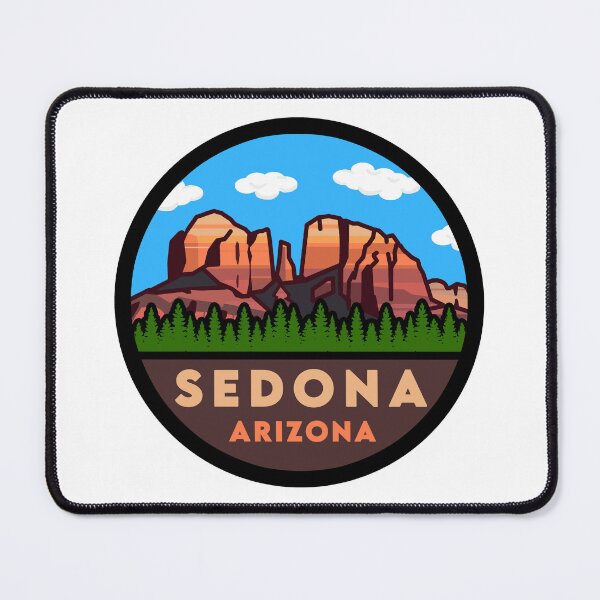 Item preview, Sedona Arizona Blue Skies Mountain Scene designed and sold by VanyaKar.