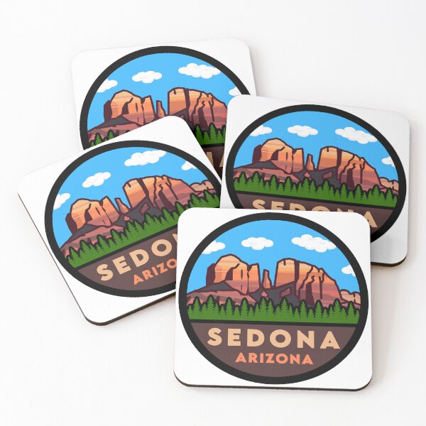 Item preview, Sedona Arizona Blue Skies Mountain Scene designed and sold by VanyaKar.