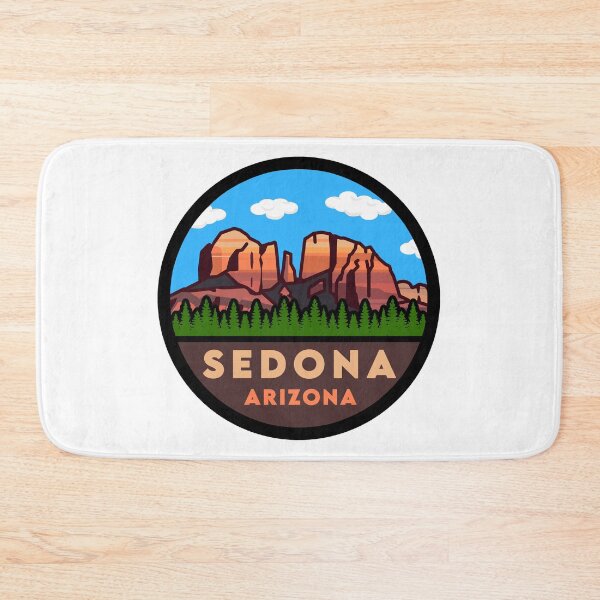 Item preview, Sedona Arizona Blue Skies Mountain Scene designed and sold by VanyaKar.