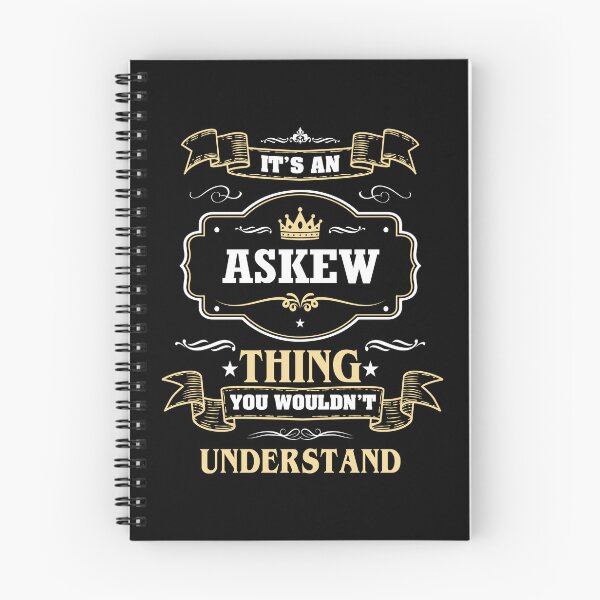 Item preview, It Is An Askew Thing You Wouldn't Understand Askew Name Shirt designed and sold by Zanden-zo.