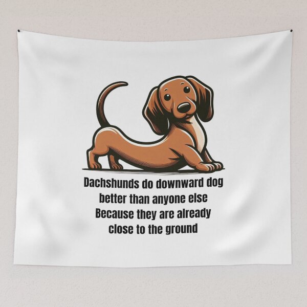Item preview, Dachshund Yoga Expertise designed and sold by joejiing.