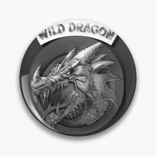 Item preview, Wild Dragon in Coin Shape designed and sold by Belrovera.