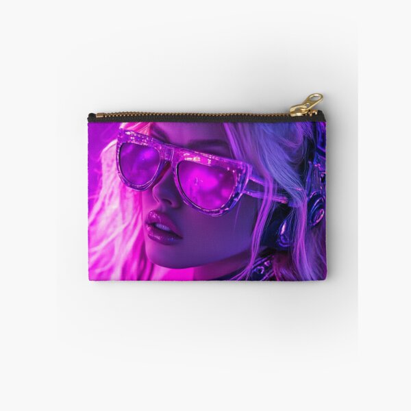 Item preview, Realistic cyber web space design girl colorful designed and sold by pinkuardesign.