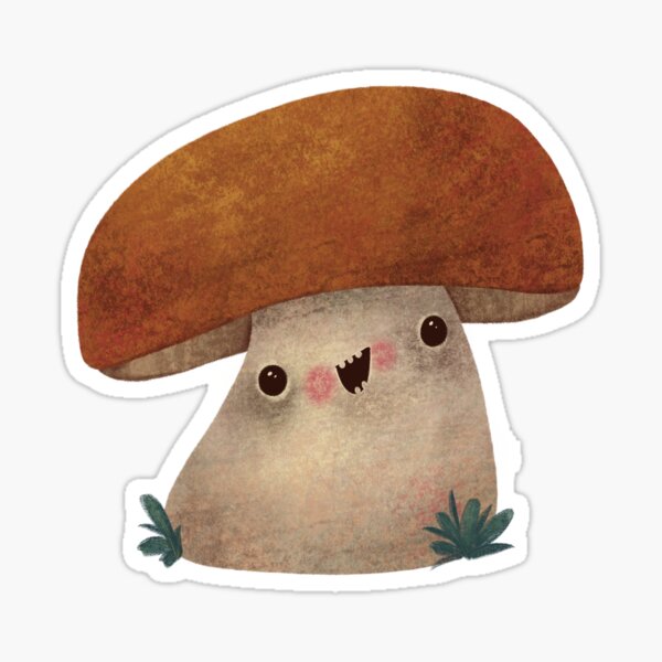Item preview, Autumn Mushroom Cute Fall Halloween Thanksgiving Decor designed and sold by poket.piktures.