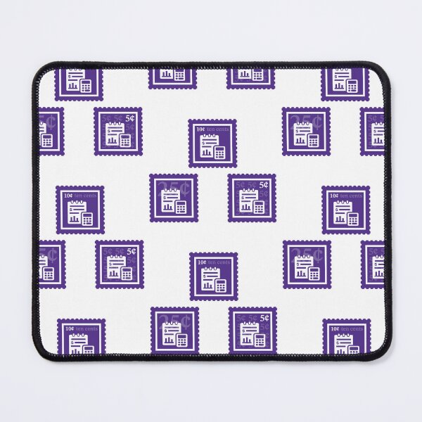 Item preview, Accounting | Purple & White Stamps | College Finance Econ Major | Financial Business Graduate School Class | CPA Accountant Job | University Degree Minor | StampHeed 003 designed and sold by StampHeed.