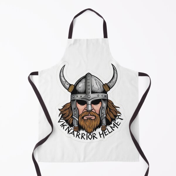 Item preview, Viking Warrior Helmet with Beard Icon designed and sold by Fly-with-my.