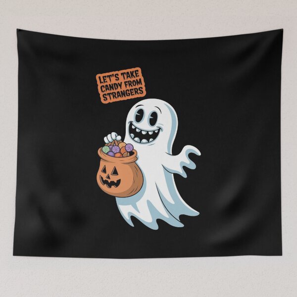 Item preview, Scary Take Candy From Strangers designed and sold by Redgiant87x.