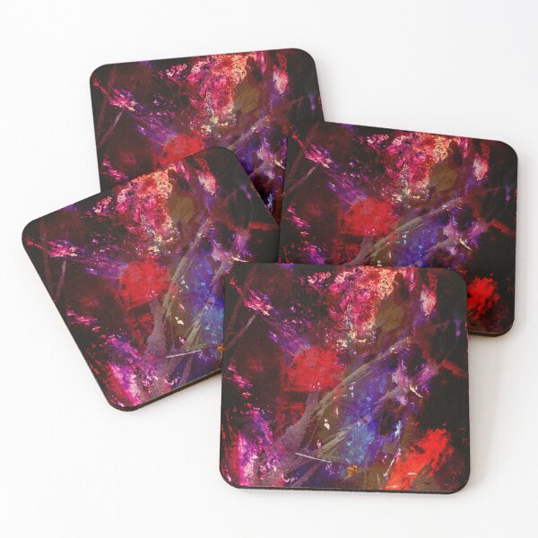 Item preview, Night sky galaxy abstraction designed and sold by NickDedidis.