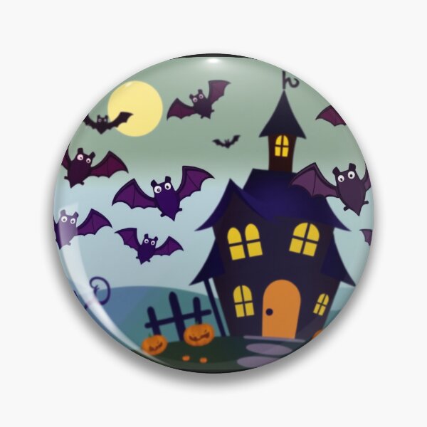 Item preview, Spooky Halloween House designed and sold by NerdscapeDC.