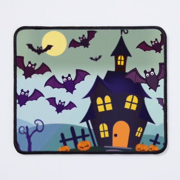 Item preview, Spooky Halloween House designed and sold by NerdscapeDC.