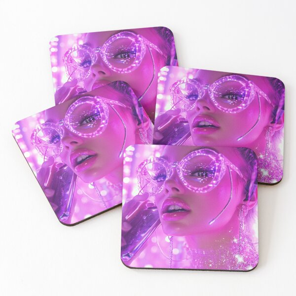 Item preview, Realistic cyber web space design girl colorful designed and sold by pinkuardesign.