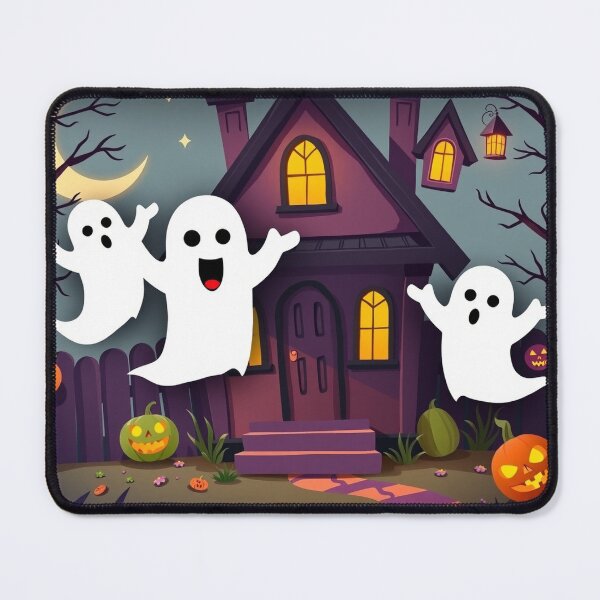 Item preview, Spooky Halloween House designed and sold by NerdscapeDC.