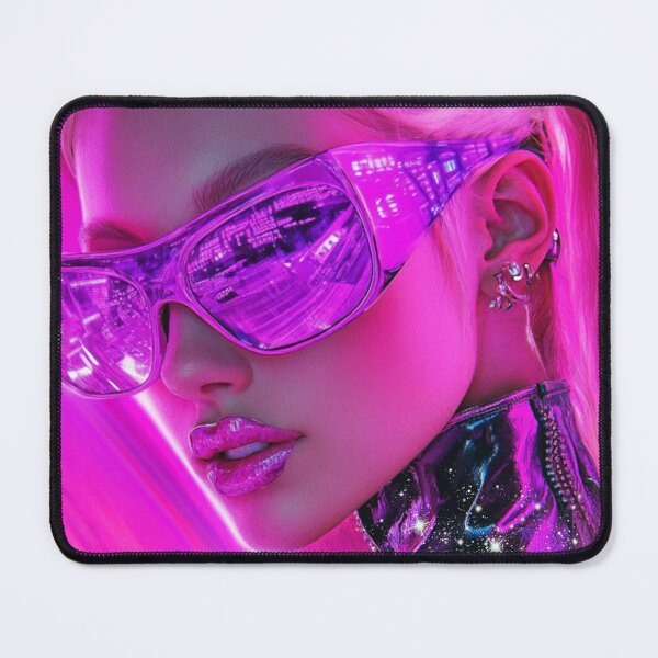 Item preview, Realistic cyber web space design girl colorful designed and sold by pinkuardesign.
