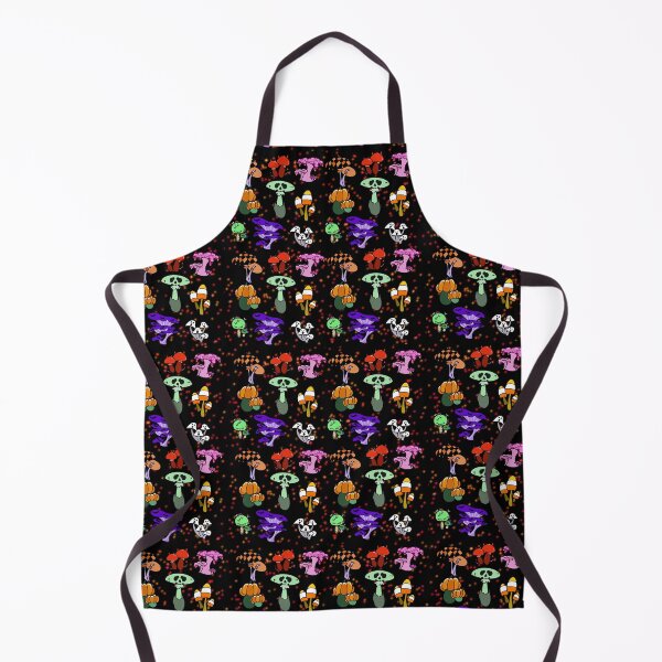 Item preview, Halloween mushroom pattern designed and sold by KarinaLuceroart.