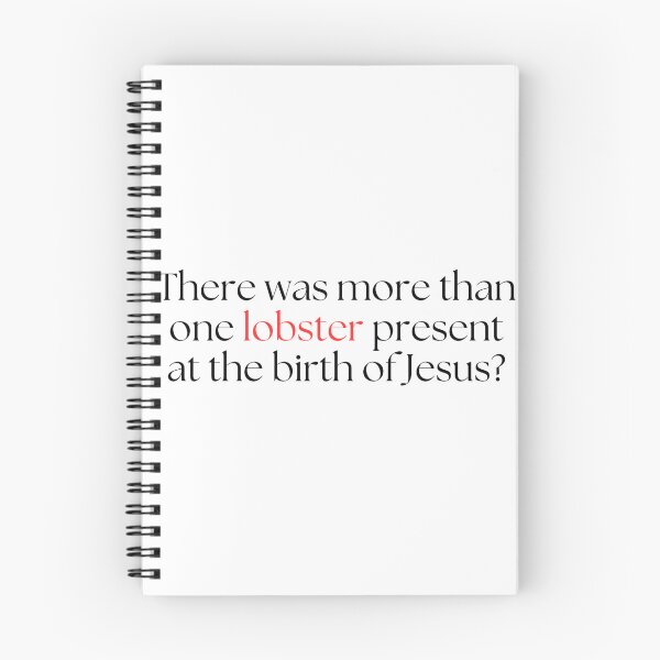 Item preview, There was more than one lobster present at the birth of Jesus? Love Actually quote designed and sold by well0kthen.