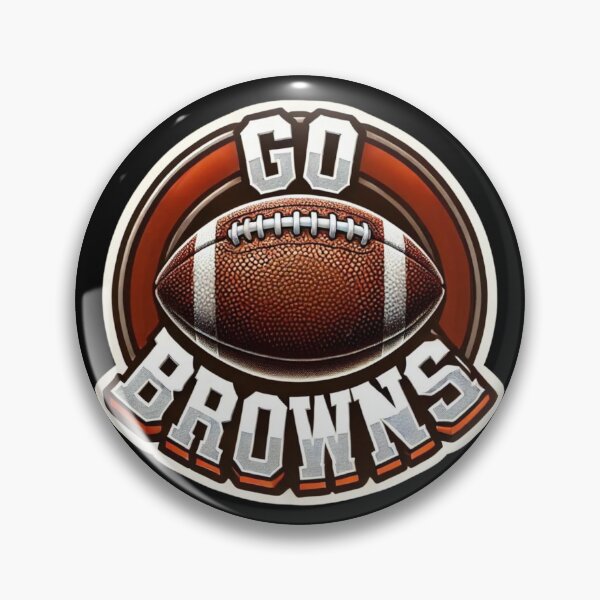 Item preview, Go Browns Football designed and sold by pixelpulsenyc.