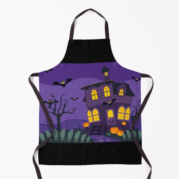 Item preview, Spooky Halloween House designed and sold by NerdscapeDC.