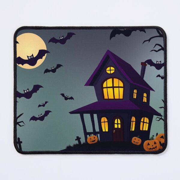 Item preview, Spooky Halloween House designed and sold by NerdscapeDC.