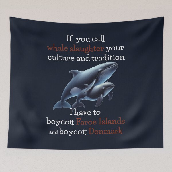 Item preview, Protect the whales! Whaling is not a culture! designed and sold by Berlini.
