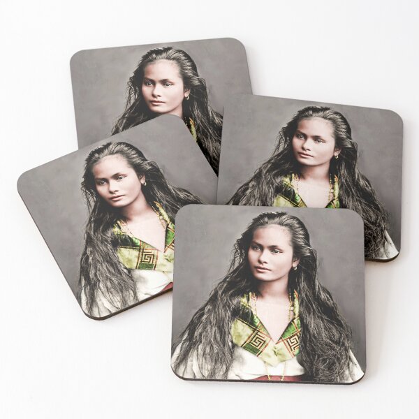 Item preview, Vintage Woman from 19th century Philipines designed and sold by PatSeg Photos.