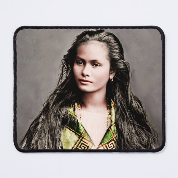 Item preview, Vintage Woman from 19th century Philipines designed and sold by PatSeg Photos.