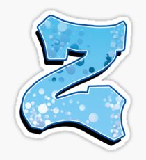 Z - bubbles Sticker