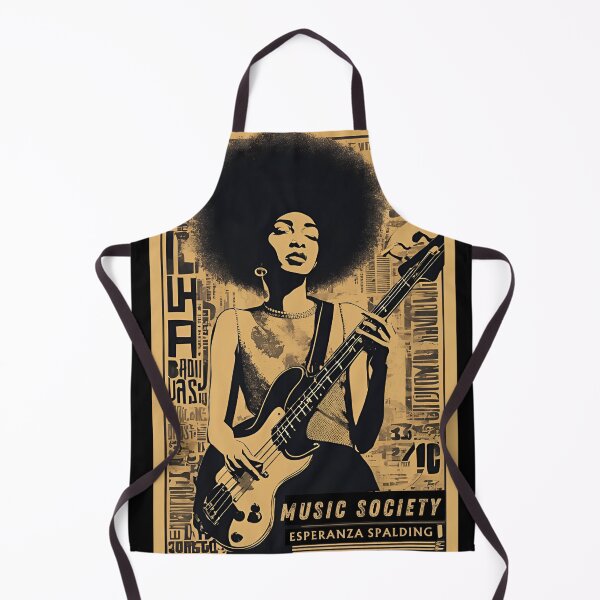 Item preview, Vintage 80s Esperanza Spalding Jazz Musician Singer designed and sold by FociCreate.