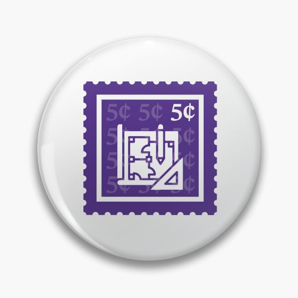 Item preview, Architecture | Purple & White Stamps | College Building Design Major | Structure Engineering Graduate School Class | Architect Job | University Degree Minor | StampHeed 003 designed and sold by StampHeed.