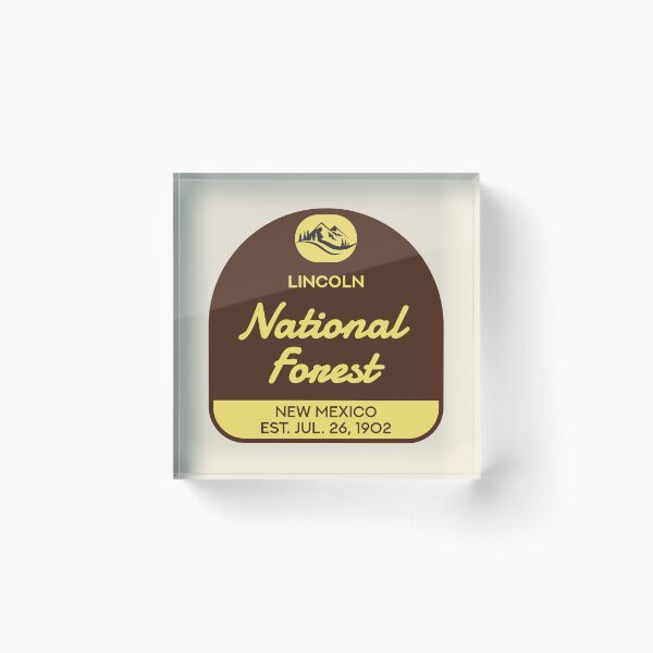 Item preview, Vintage Lincoln National Forest designed and sold by RabbitK.