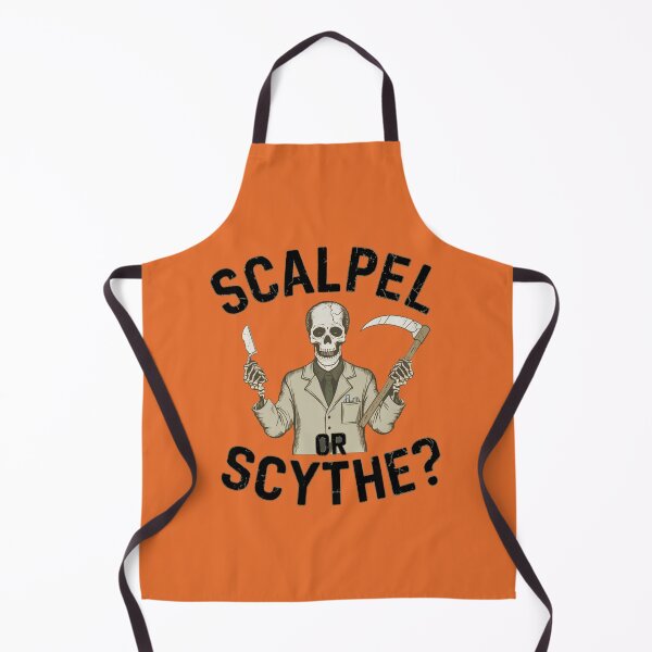 Item preview, Scalpel or scythe, funny med school and Halloween designed and sold by NoetherSym.