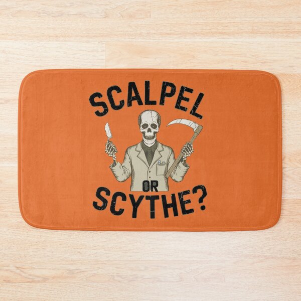 Item preview, Scalpel or scythe, funny med school and Halloween designed and sold by NoetherSym.